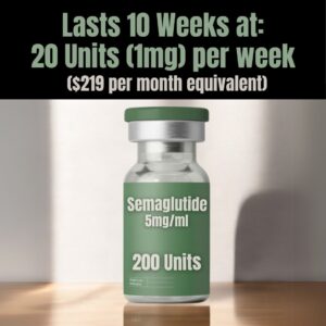 Semaglutide 5mg/ml -200 Units