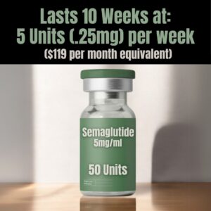 Semaglutide 5mg/ml -50 Units