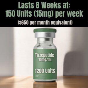 Tirzepatide 10mg/ml -1200 Units