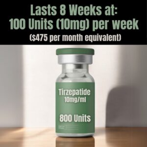 Tirzepatide 10mg/ml -800 Units