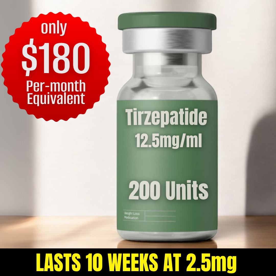 200 Units Tirzepatide $424 (10 Weeks)