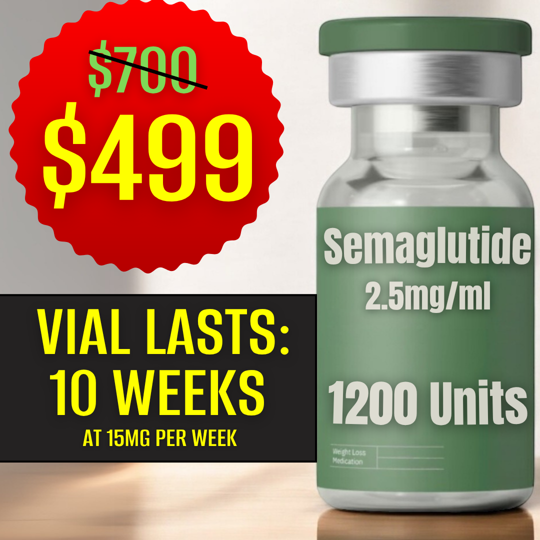 Semaglutide vial 3mg per week $499