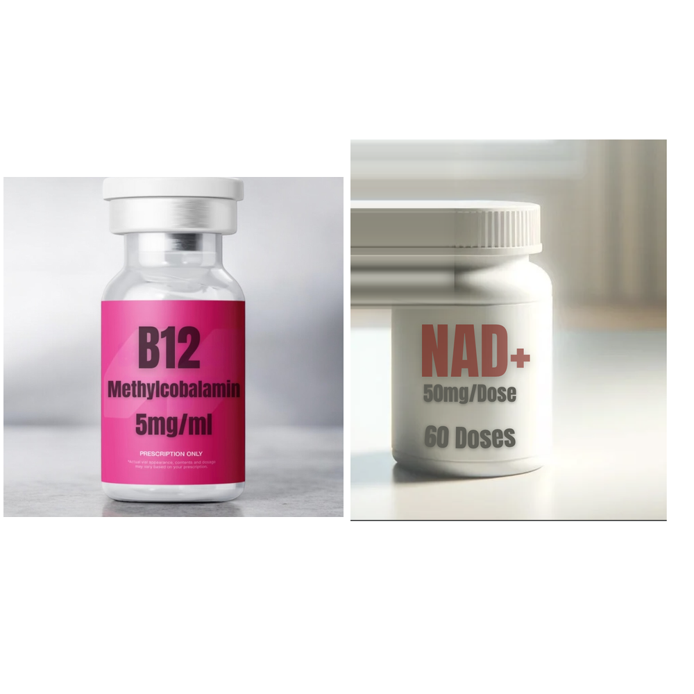 Energy Stack: B12 + NAD+ (1 Month)